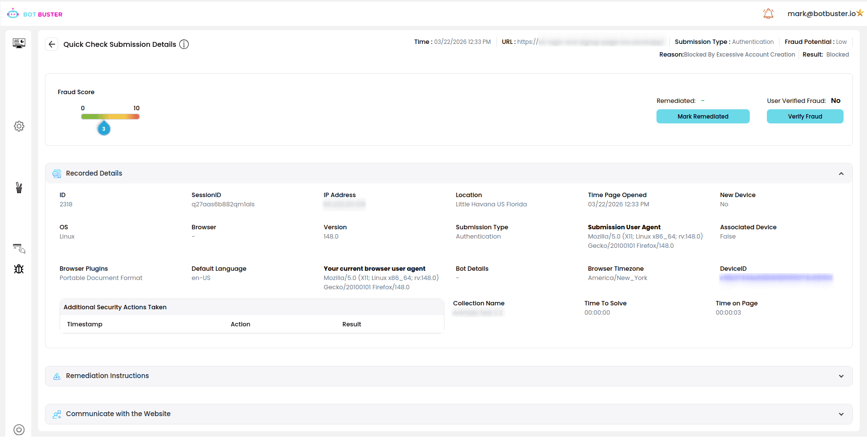 Fraud Explorer